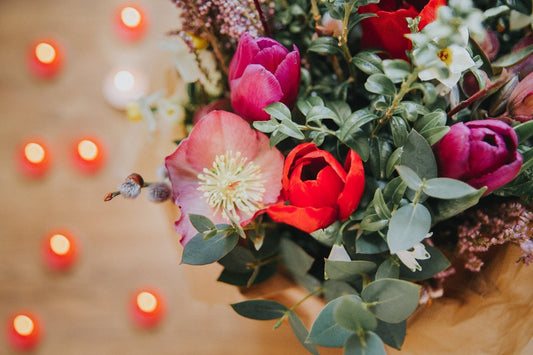 British grown flowers for Valentines Day