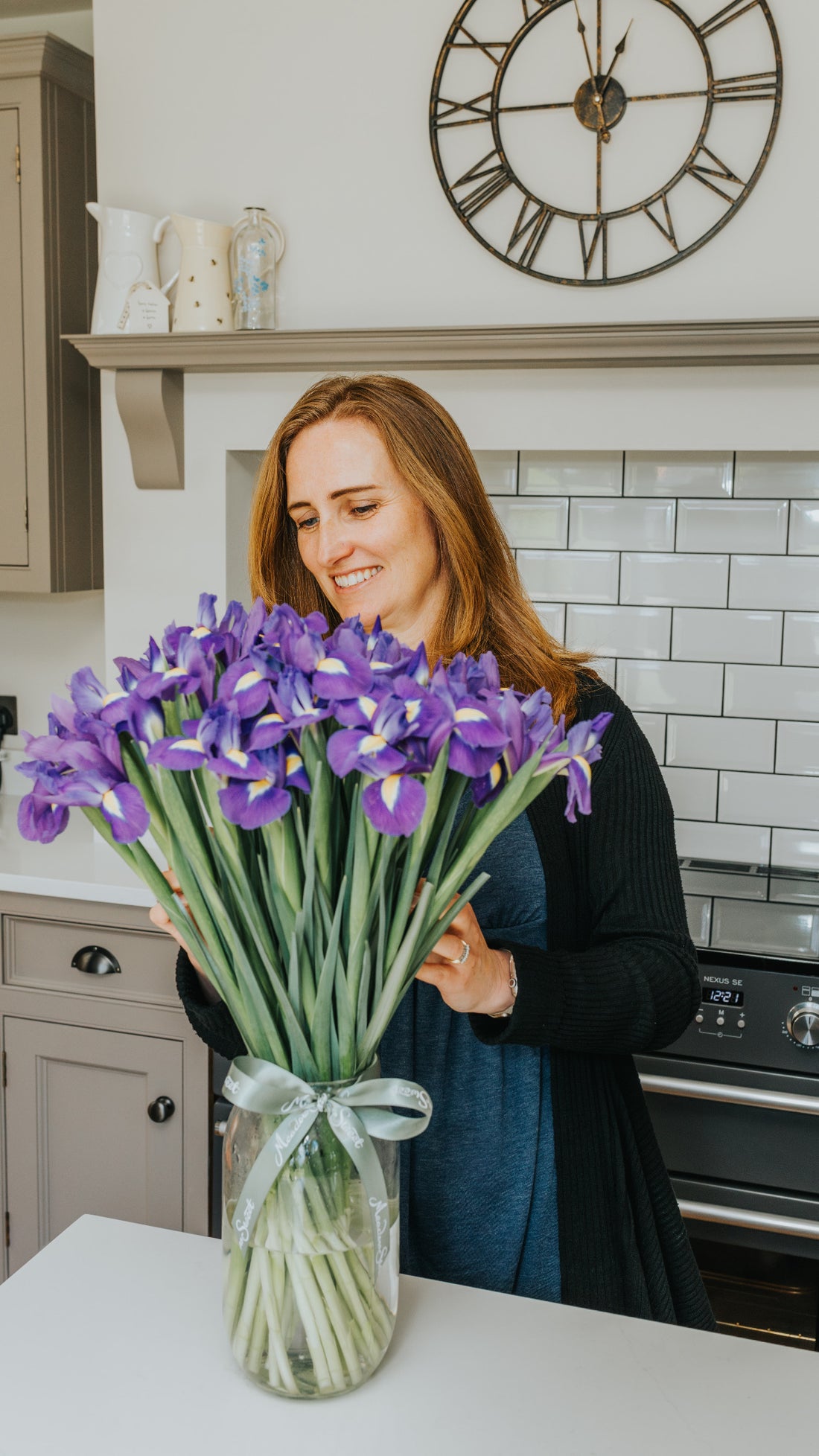 Enjoy these beautiful British iris for your home