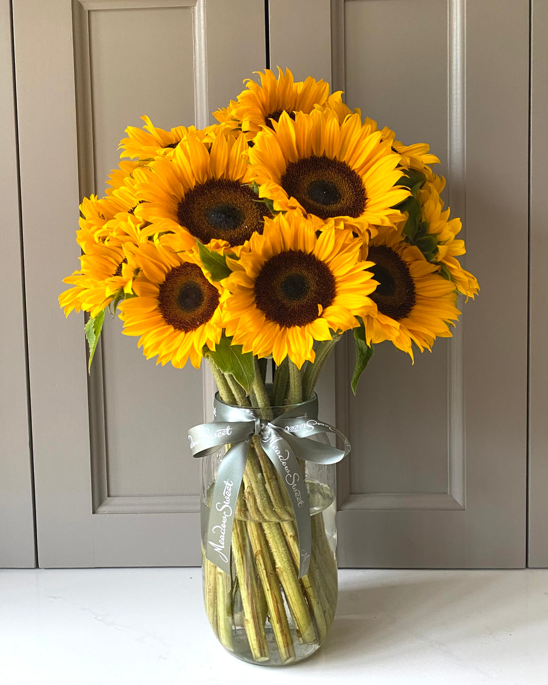 Lincolnshire grown sunflowers. 