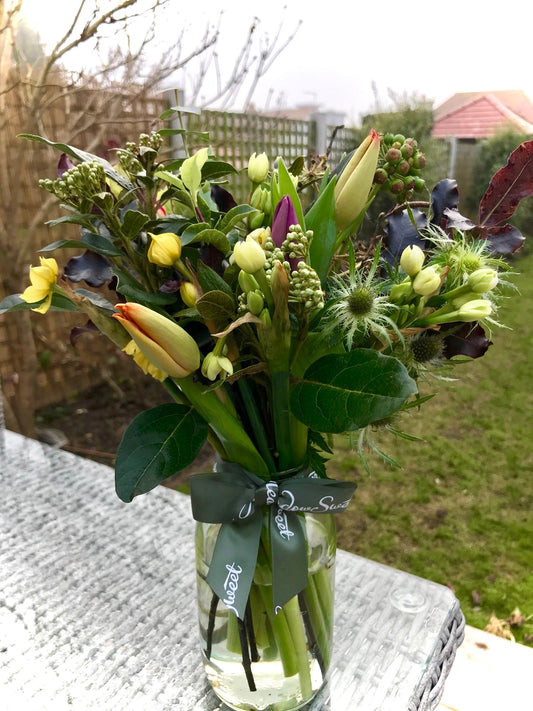 British flowers during lockdown