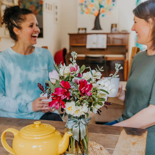 A British flower subscription bringing joy