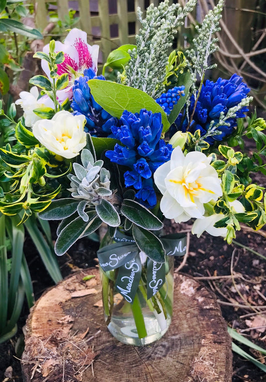 British Spring flower posy