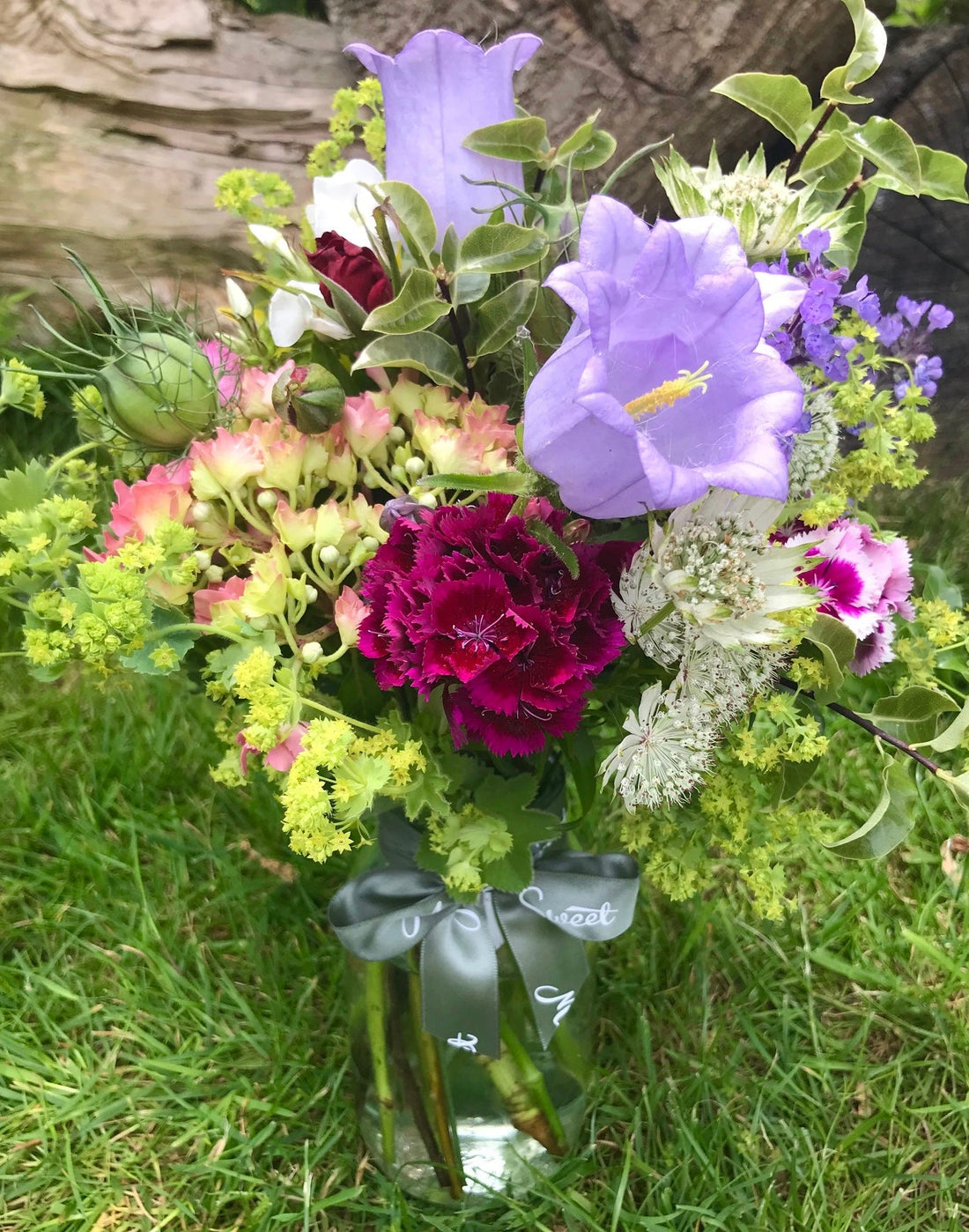 Homegrown flowers for our subscription flower posy