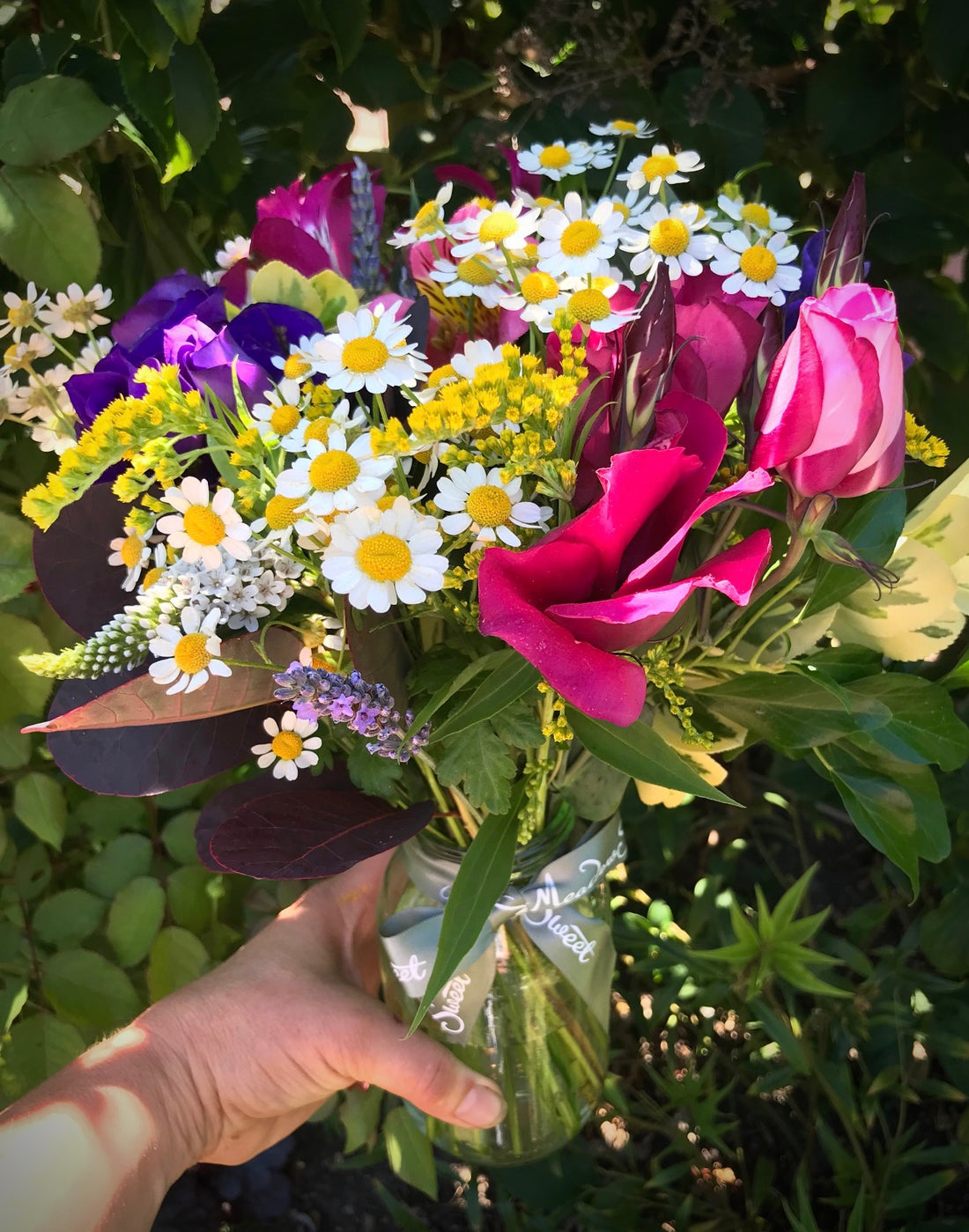 MeadowSweet Summer British seasonal flower subscription posy