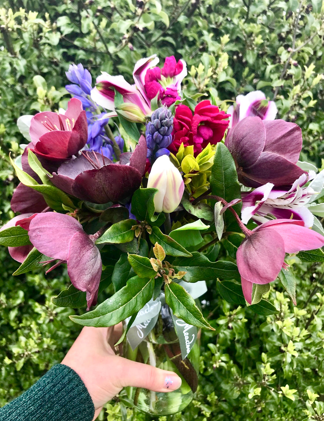 British, Spring flowers for MeadowSweet flower subscription