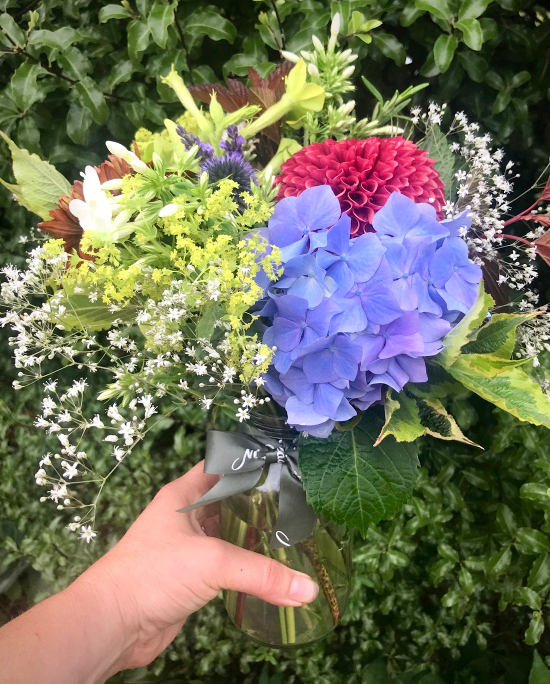 British summer flowers