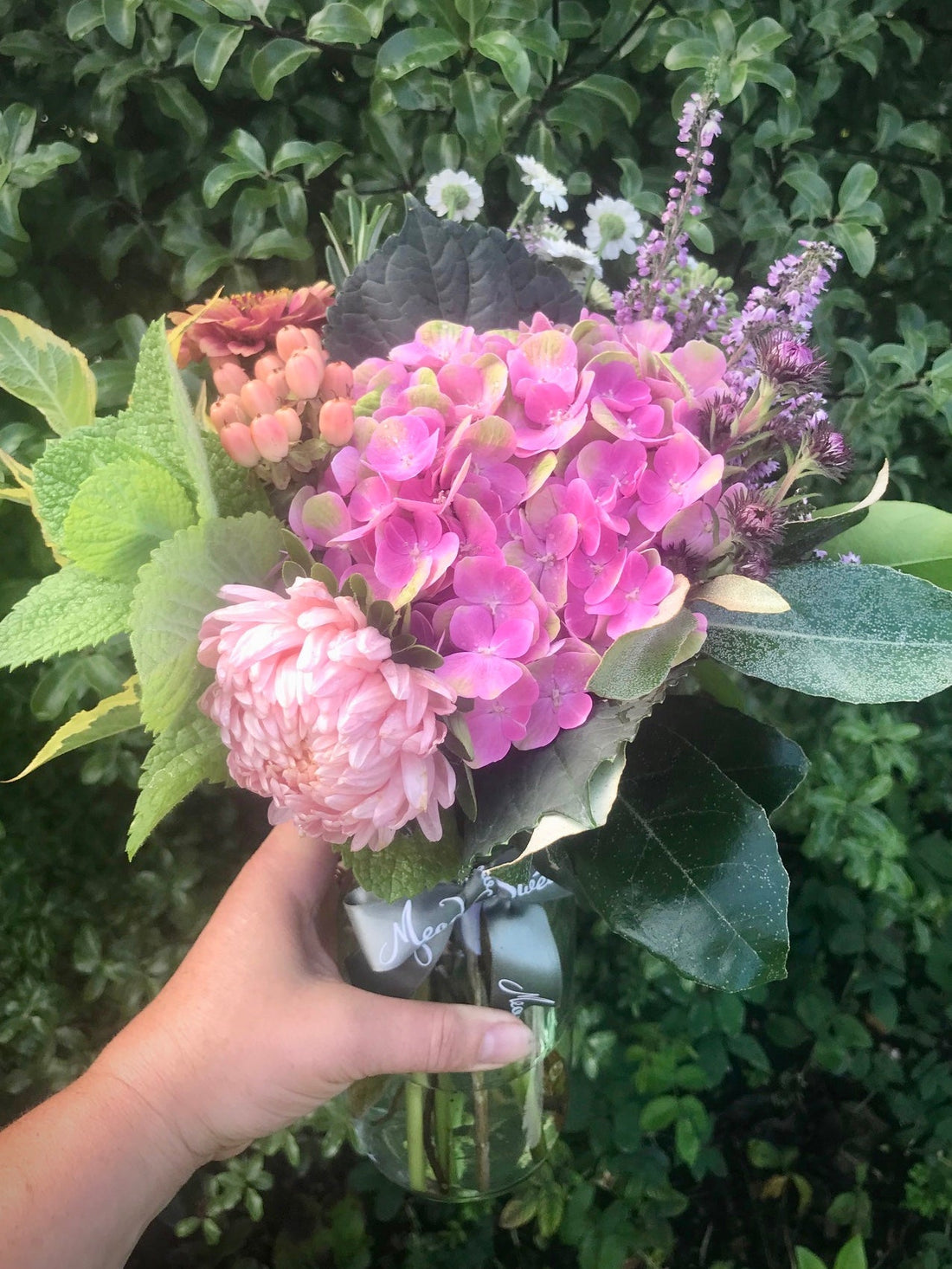 British seasonal flower posy from MeadowSweet
