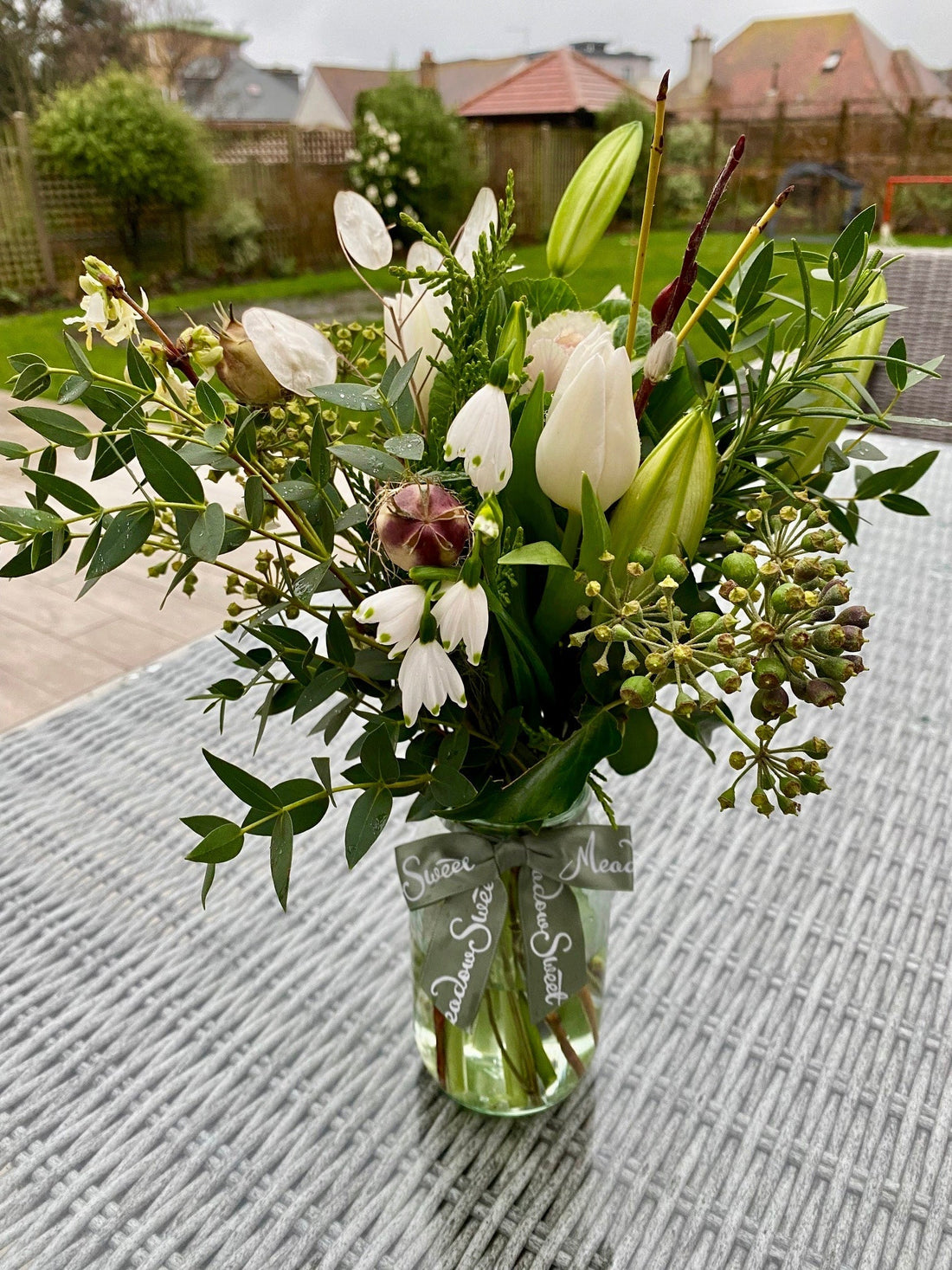 British-grown winter flowers for our flower subscription posies