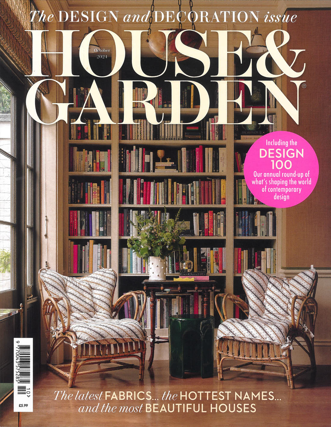 House & Garden UK front cover October 2024 edition